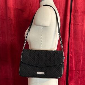 Vera Bradley Black Quilted Shoulder Bag *READ*